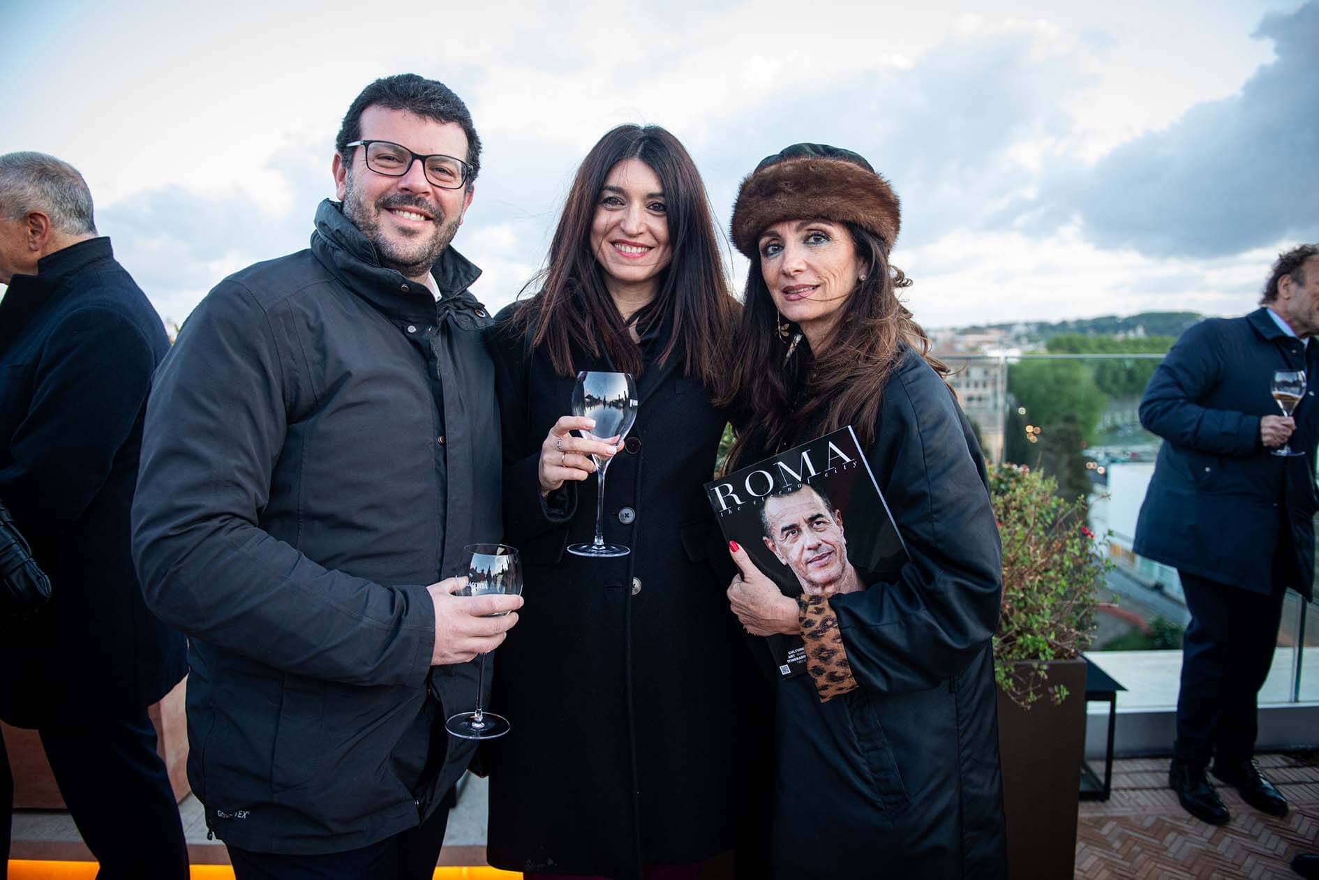 Dario Cirinccione, Tatjana Desekau e Alessandra Amadei